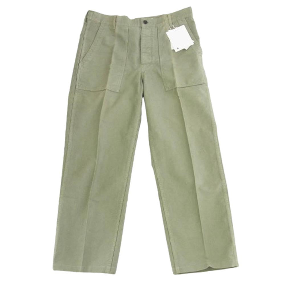 VISVIM ビズビム 0122105008014 ALDA アルダ シンチバック ベイカー パンツ カーキ系 4【中古】