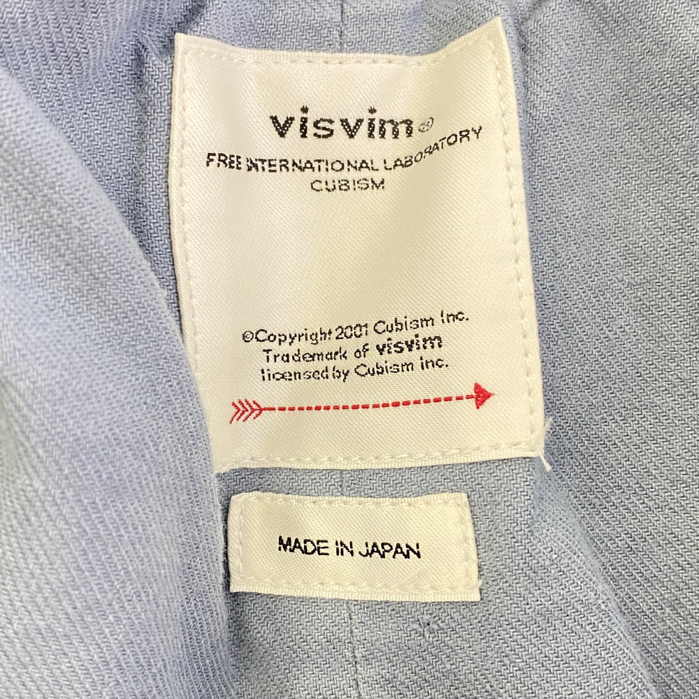 VISVIM ビズビム 22SS 0122105008008 GIFFORD PANTS DMGD ダメージ加工 パンツ グレー系 4【中古】