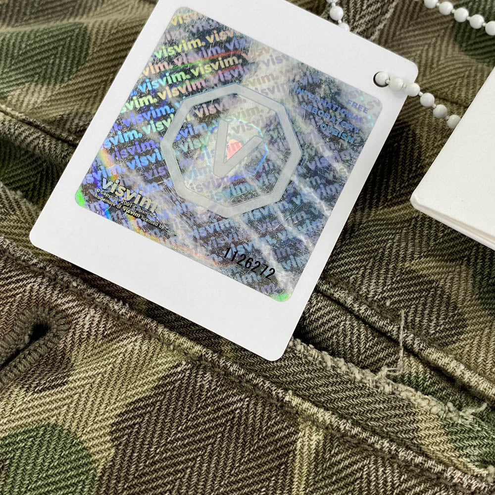 VISVIM ビズビム 0519905008001 CAMO VETERANS CRASH F.I.L. Pocket Wide Pants カモ パンツ カーキ系 マルチカラー系 2【中古】