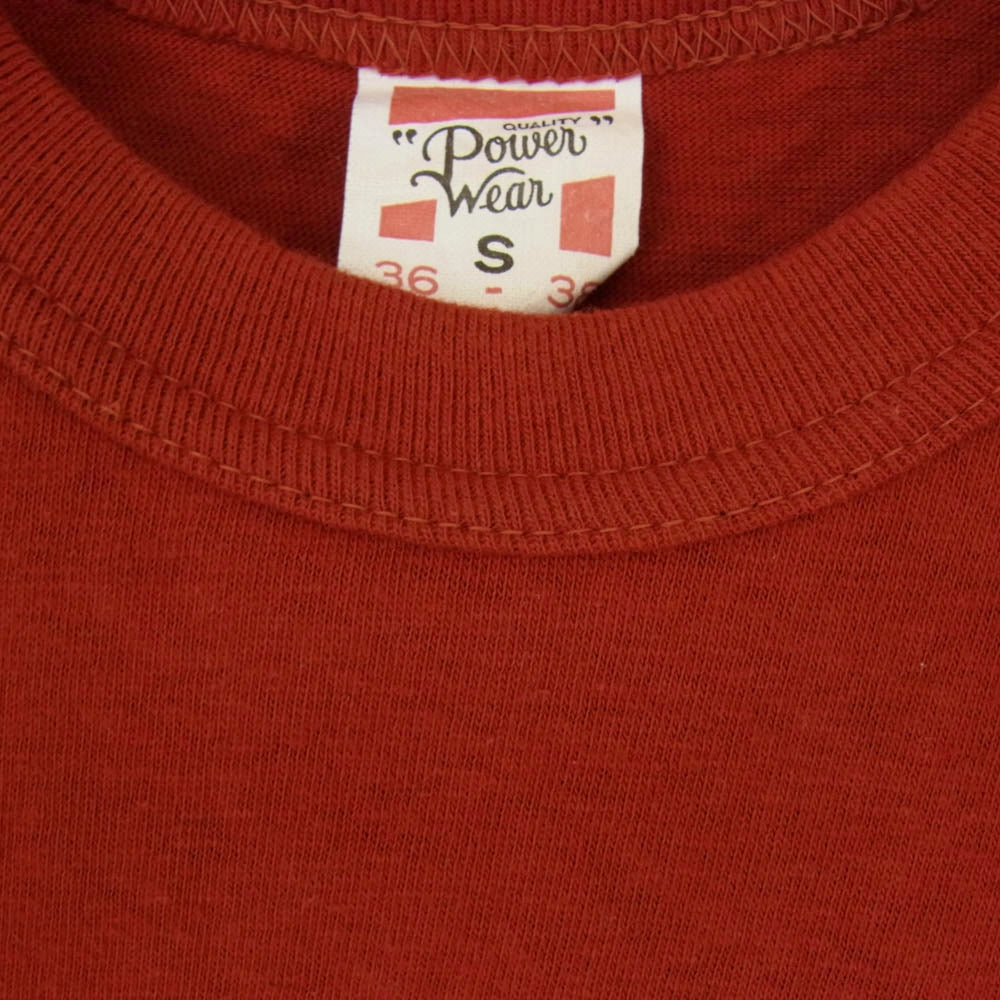 FREEWHEELERS フリーホイーラーズ U.S.MARINES プリント Tシャツ レッド系 S【中古】