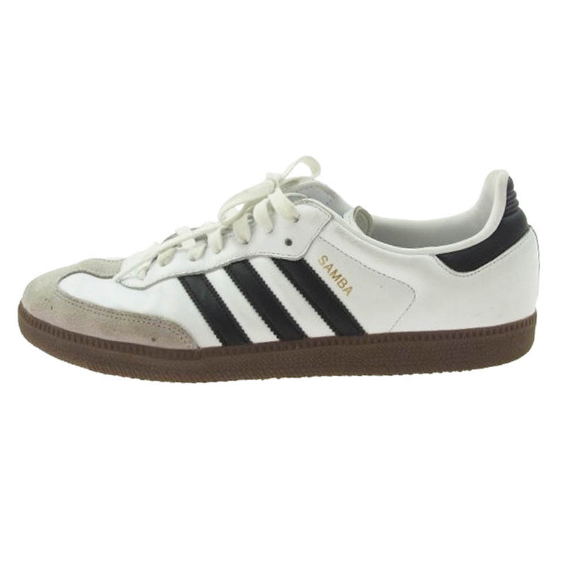 adidas アディダス B75806 Samba OG  サンバ OG スニーカー ホワイト系 29.5cm5【中古】