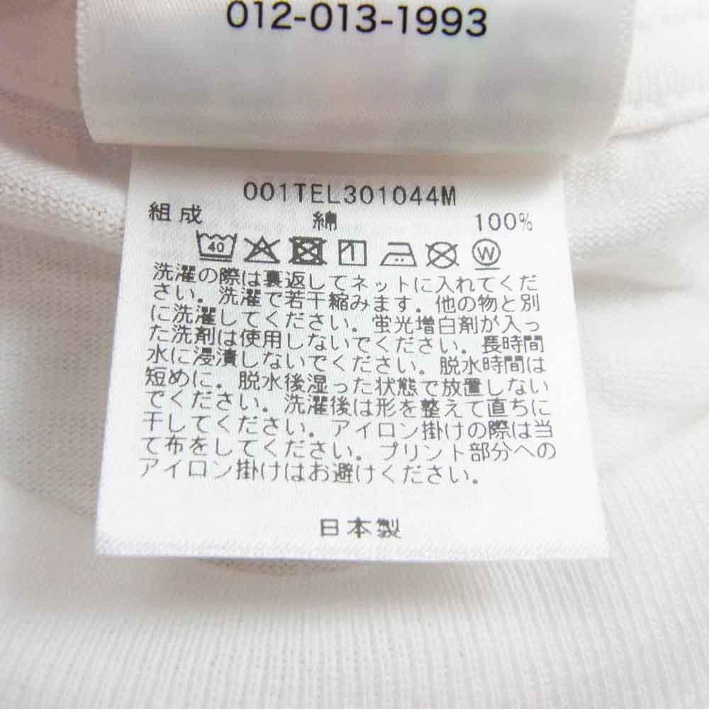 A BATHING APE アベイシングエイプ 1L30110044 TIE DYE TWIST SHARK TEE タイ ダイ ツイスト シャーク 半袖 Tシャツ ホワイト系 L【新古品】【未使用】【中古】