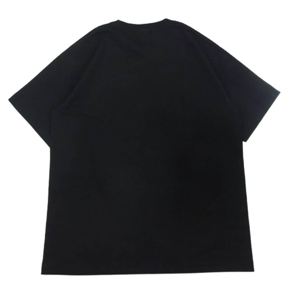 A BATHING APE アベイシングエイプ 1L30110007 ABC CAMO BY BATHING APE TEE カモフラ 迷彩柄 ロゴプリント 半袖 Tシャツ ブラック系 XL【新古品】【未使用】【中古】