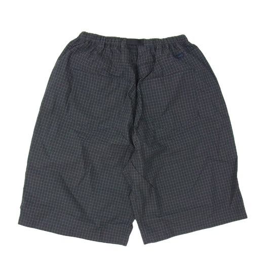BEAMS ビームス 11-25-1108-585 Gramicci グラミチ 別注 チェック ショーツ ハーフ ショート パンツ ネイビー系 M【極上美品】【中古】