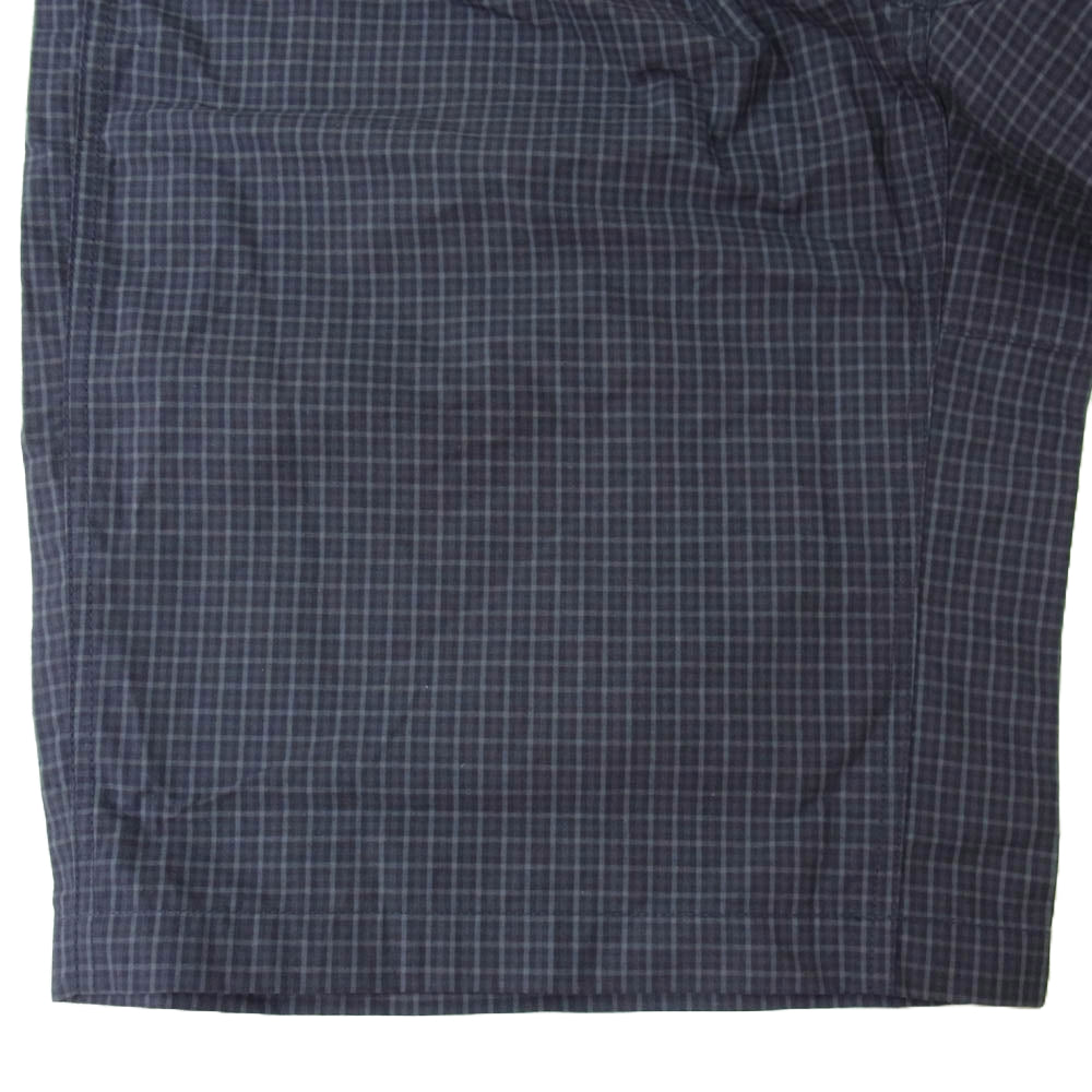 BEAMS ビームス 11-25-1108-585 Gramicci グラミチ 別注 チェック ショーツ ハーフ ショート パンツ ネイビー系 M【極上美品】【中古】