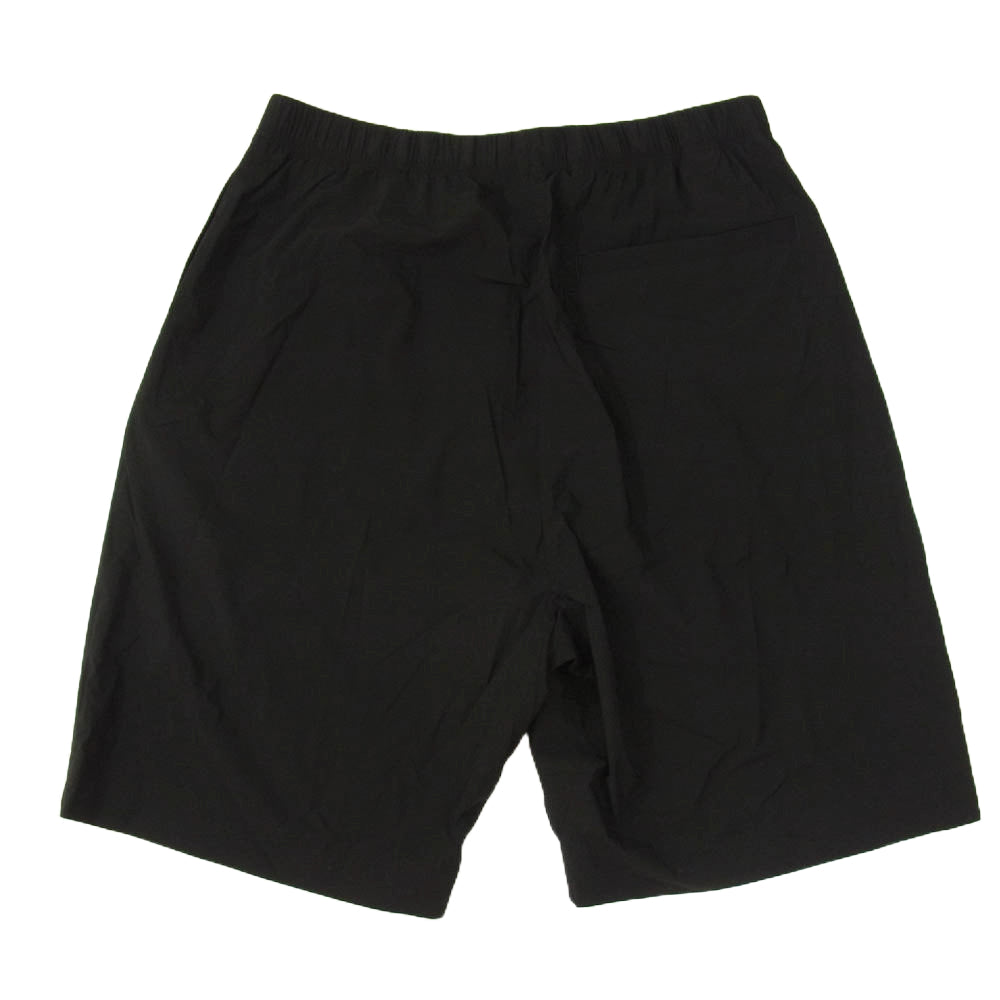 N.HOOLYWOOD エヌハリウッド 2251-CP51-005peg WEBBING BELT HALF PANTS COMPILE ウェビング ベルト ハーフ パンツ ブラック系 36【極上美品】【中古】