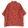 TAKAHIRO MIYASHITA The SoloIst. タカヒロミヤシタザソロイスト ss.0005aSS25 hawaiian shirt leopard オープンカラー レオパード ハワイアン 半袖 シャツ オレンジ系 46【新古品】【未使用】【中古】