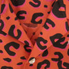 TAKAHIRO MIYASHITA The SoloIst. タカヒロミヤシタザソロイスト ss.0005aSS25 hawaiian shirt leopard オープンカラー レオパード ハワイアン 半袖 シャツ オレンジ系 46【新古品】【未使用】【中古】