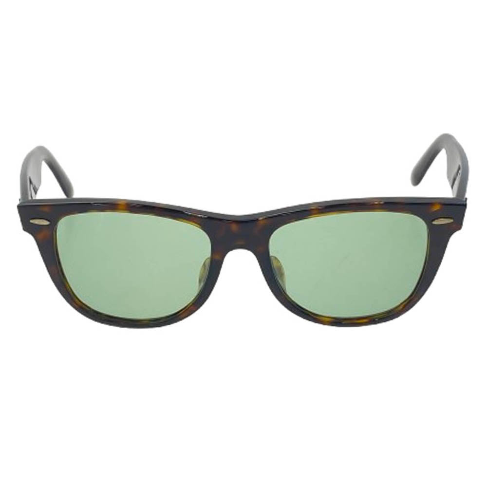 Ray-Ban レイバン RB2140-F WAYFARER ウェイファーラー ウェリントン サングラス アイウェア 眼鏡 メガネ ダークブラウン系 54□18 1505【中古】