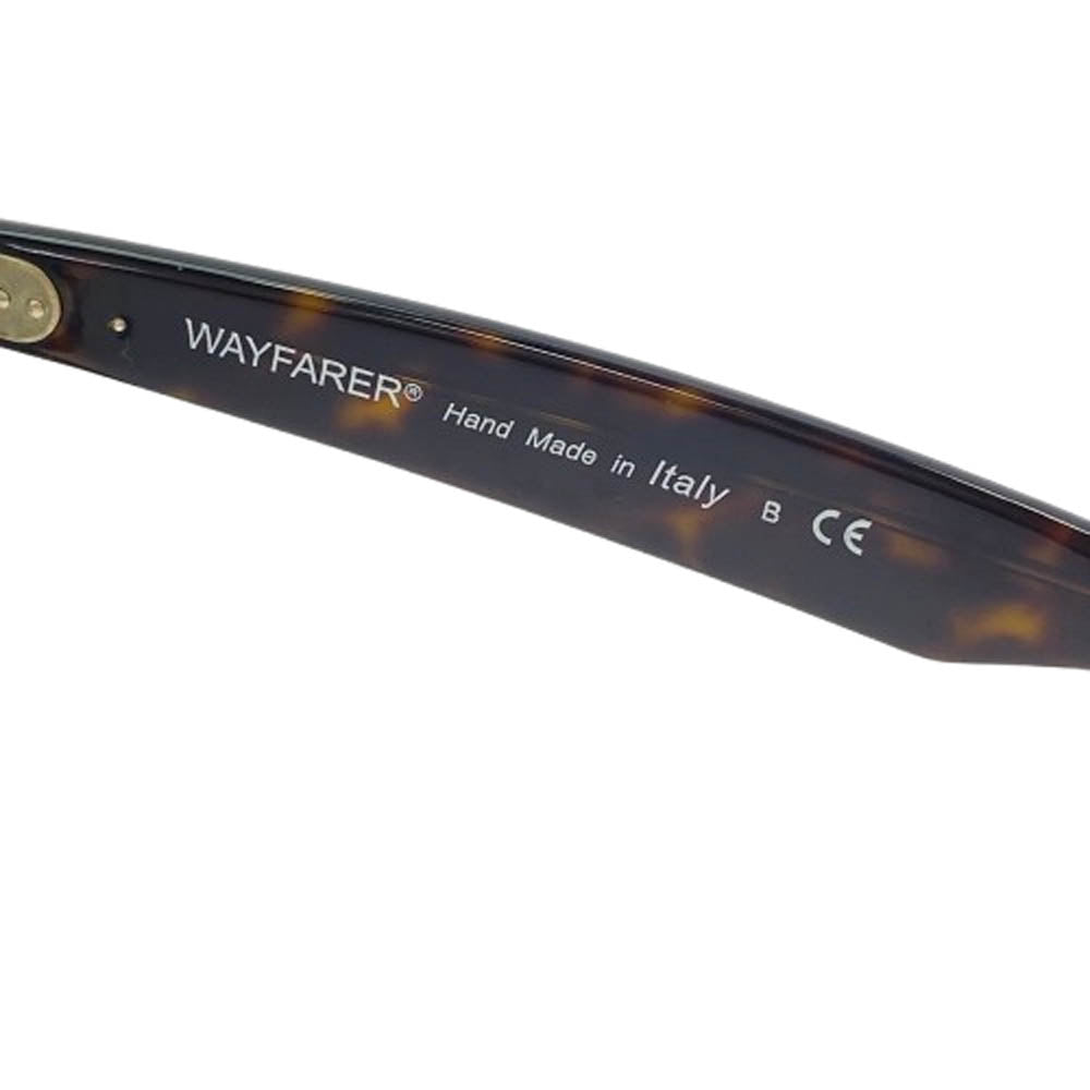 Ray-Ban レイバン RB2140-F WAYFARER ウェイファーラー ウェリントン サングラス アイウェア 眼鏡 メガネ ダークブラウン系 54□18 1505【中古】