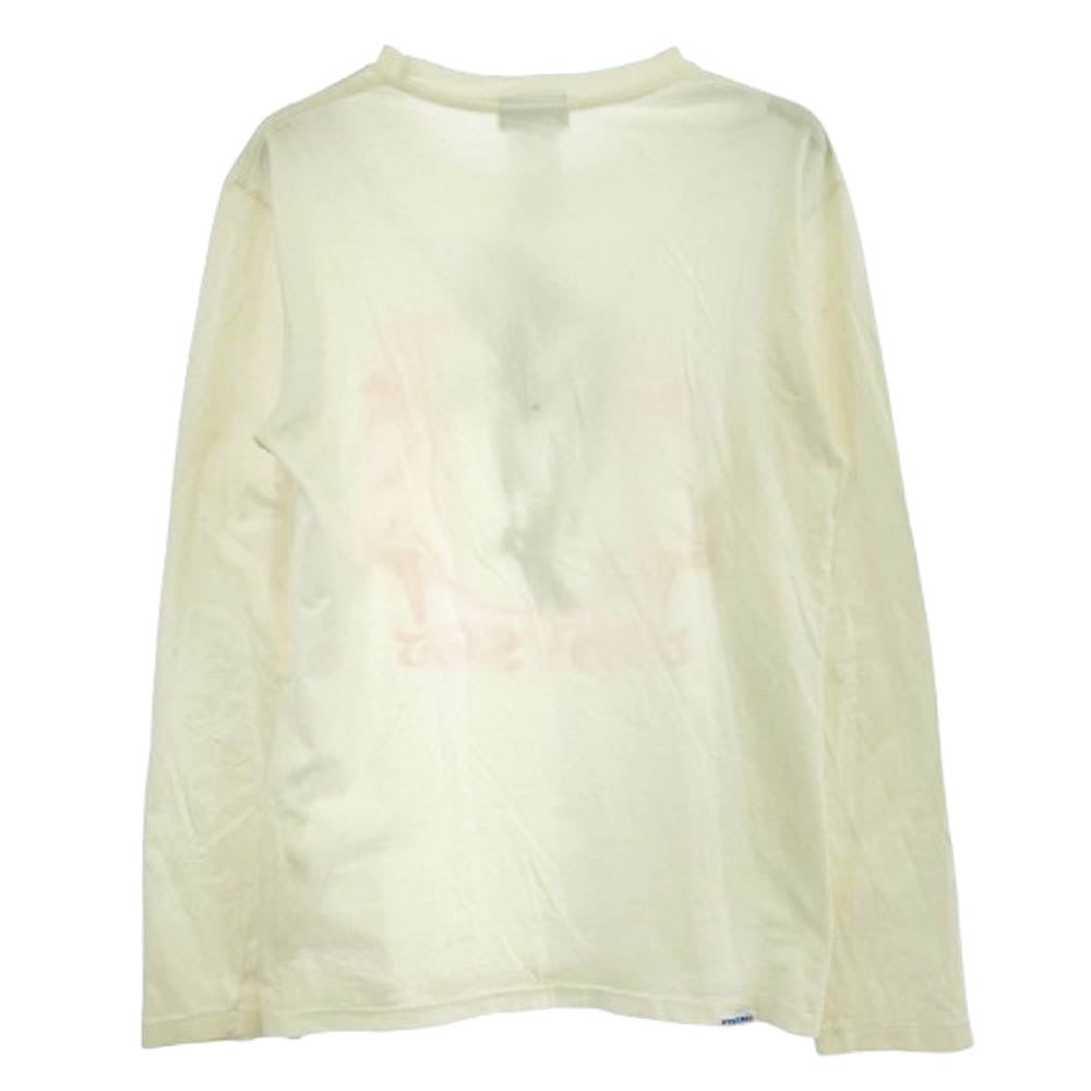 HYSTERIC GLAMOUR ヒステリックグラマー 2CL-8832 ヒスガール プリント 長袖 Tシャツ ホワイト系 M【中古】