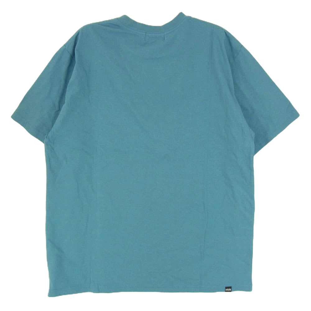 HYSTERIC GLAMOUR ヒステリックグラマー 25SS 02251CT44 VAMPIRELLA/RUNNING RED バンピレラ ランニング レッド 半袖 Tシャツ ブルー系 L【極上美品】【中古】