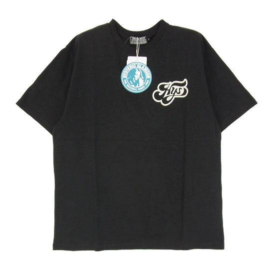 HYSTERIC GLAMOUR ヒステリックグラマー 25SS 02251CT55 WOMAN BANANA ウーマン バナナ 半袖 Tシャツ ブラック系 L【極上美品】【中古】