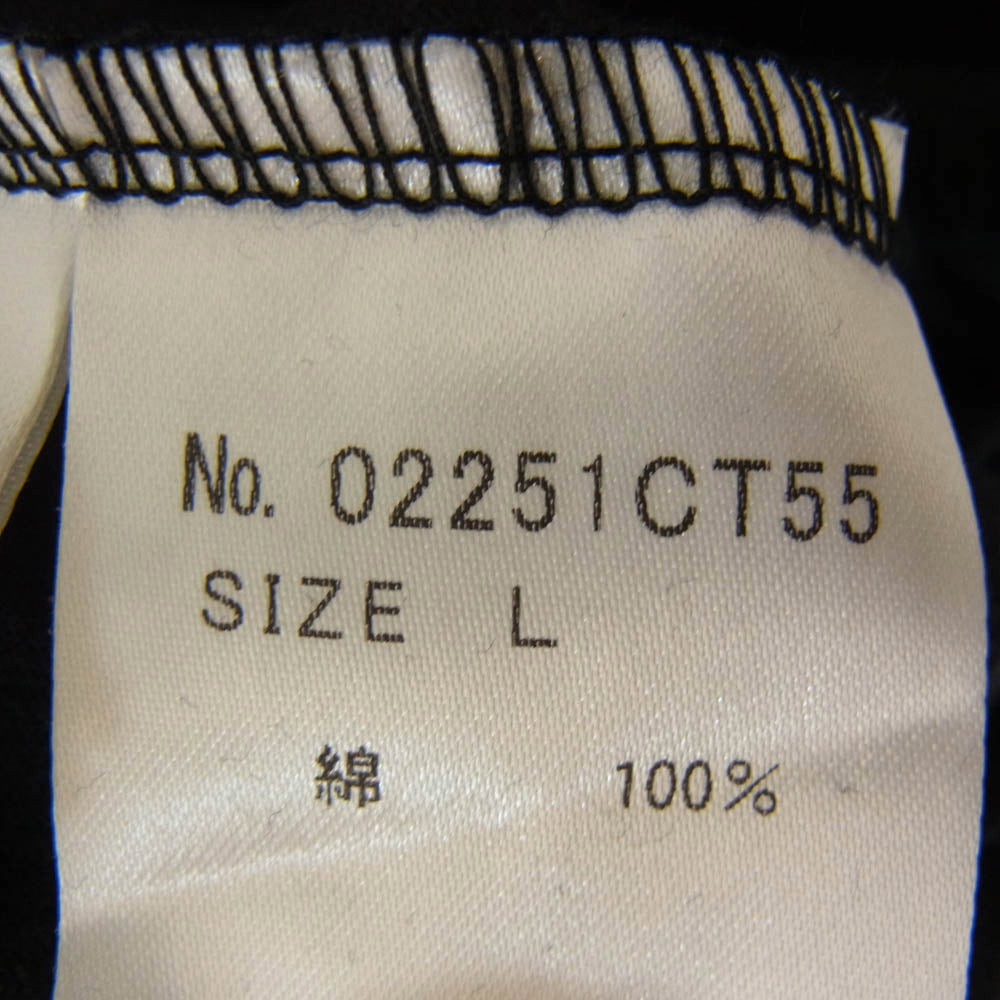 HYSTERIC GLAMOUR ヒステリックグラマー 25SS 02251CT55 WOMAN BANANA ウーマン バナナ 半袖 Tシャツ ブラック系 L【極上美品】【中古】