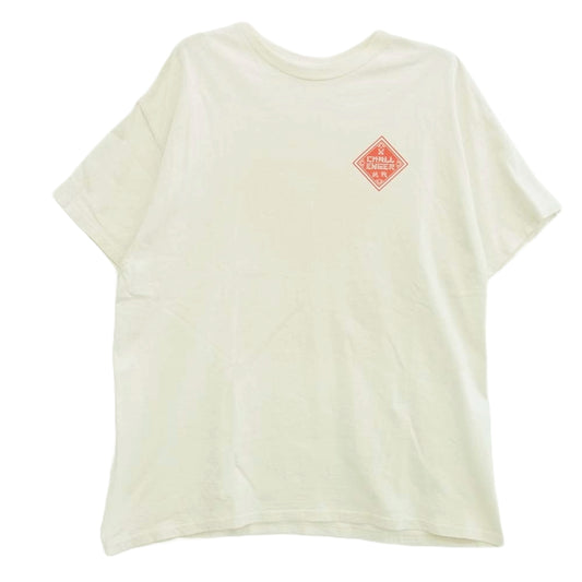 CHALLENGER チャレンジャー CLG-TS 023-040 BD 2023 TOUR TEE 2023年ツアー プリント 半袖 Tシャツ ホワイト系 XL【中古】