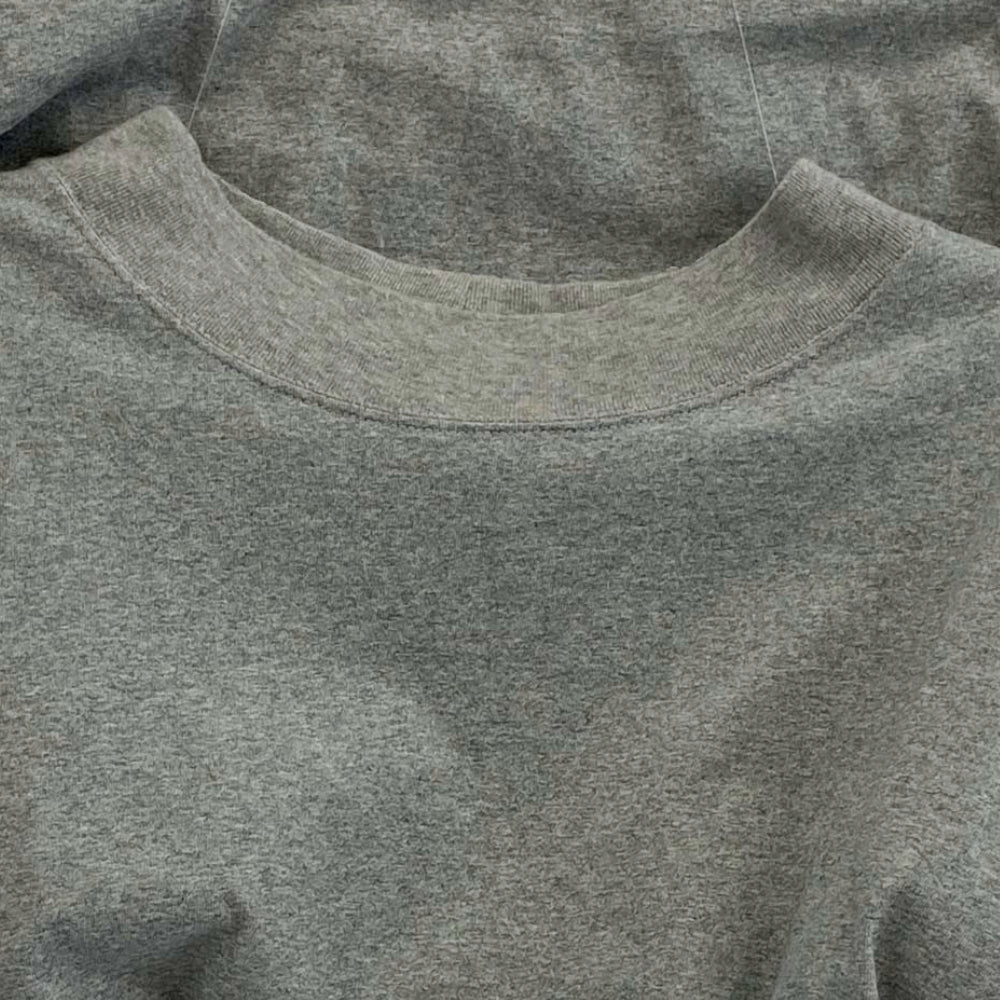 MASSES マシス MOCK SHIRT モック シャツ カットソー グレー グレー系 L【中古】