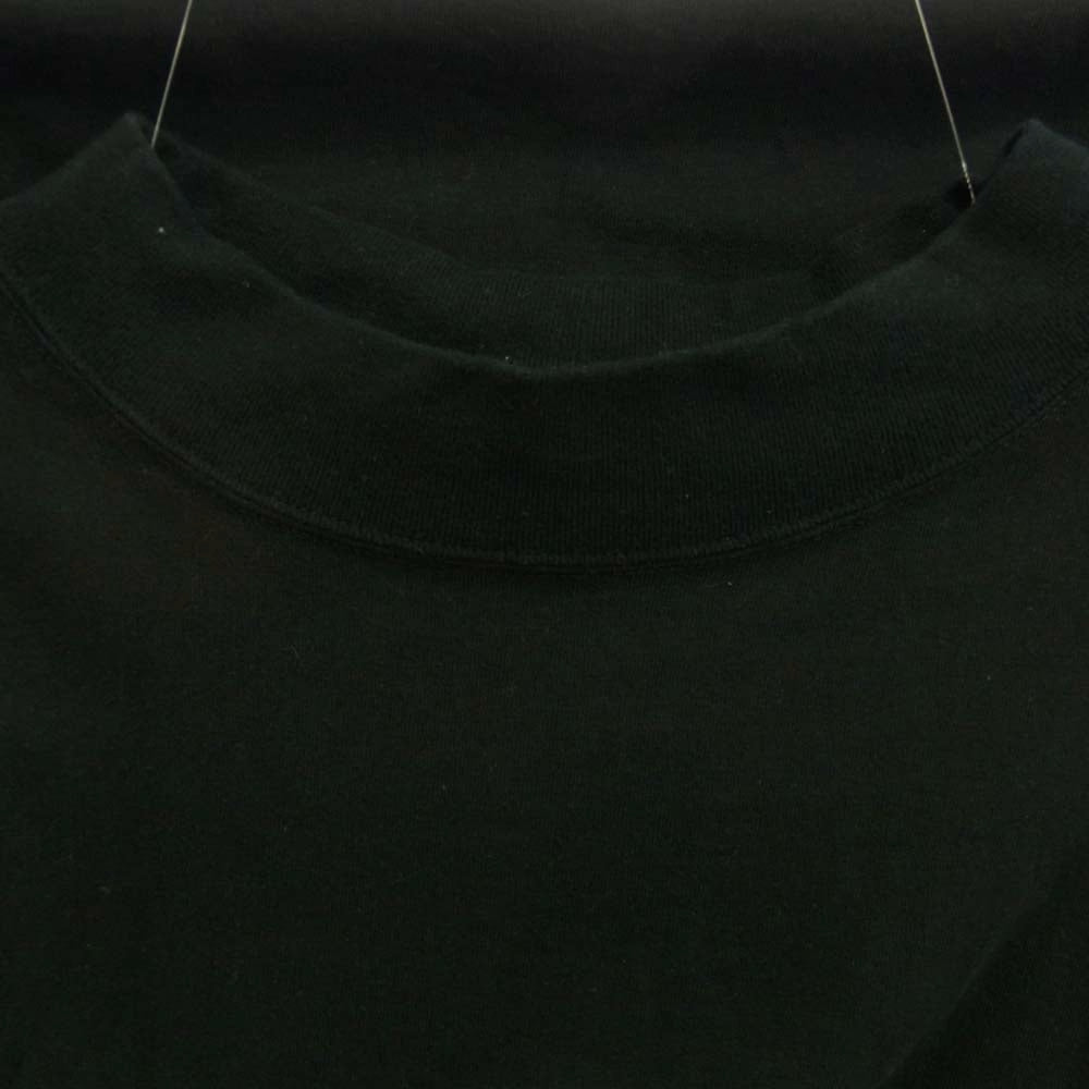 MASSES マシス MOCK SHIRT モック シャツ カットソー ブラック ブラック系 L【中古】