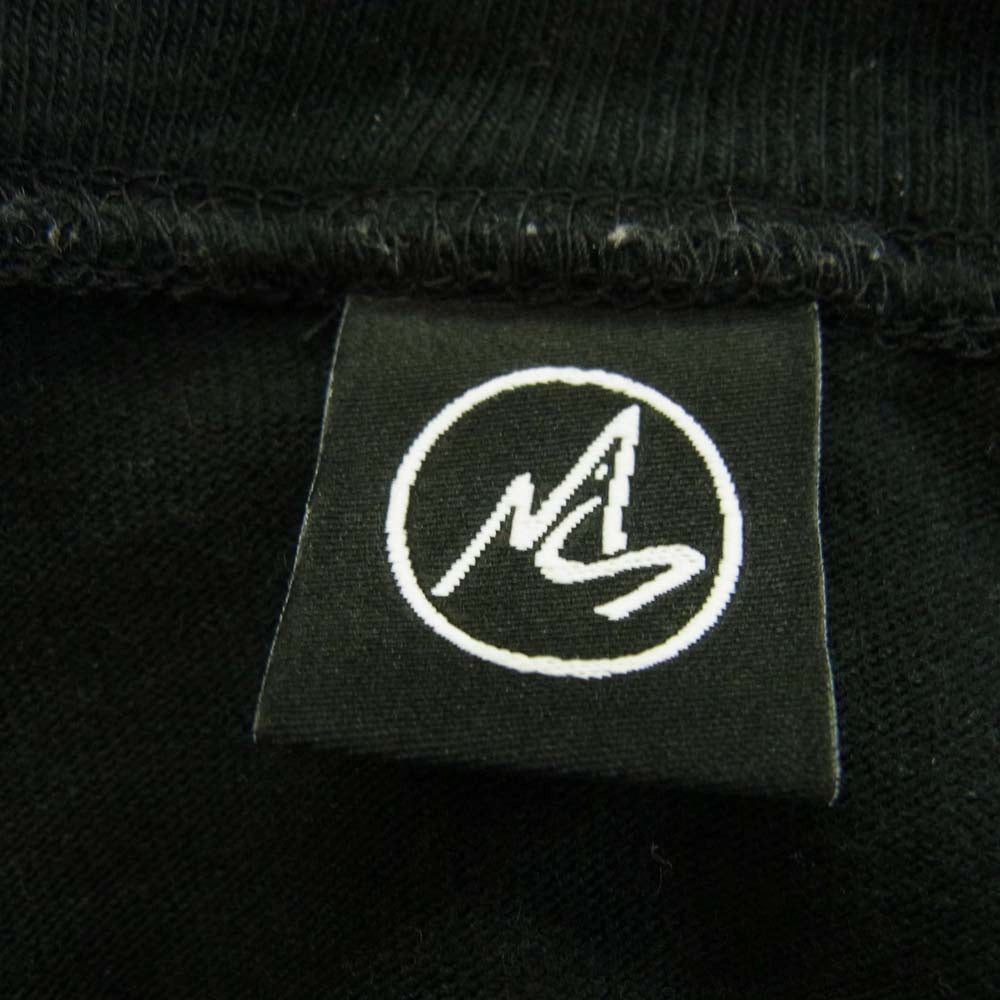 MASSES マシス MOCK SHIRT モック シャツ カットソー ブラック ブラック系 L【中古】