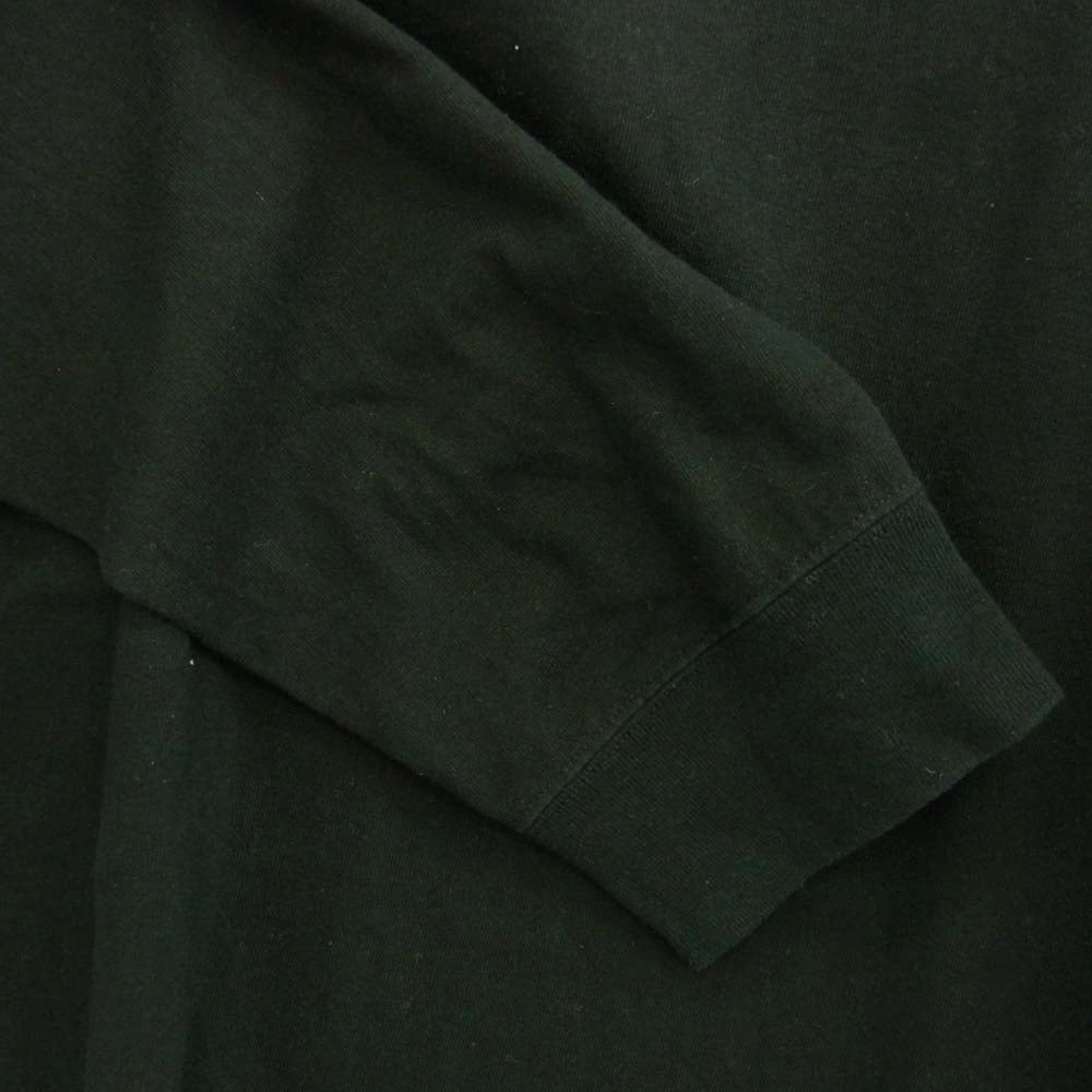 MASSES マシス MOCK SHIRT モック シャツ カットソー ブラック ブラック系 L【中古】