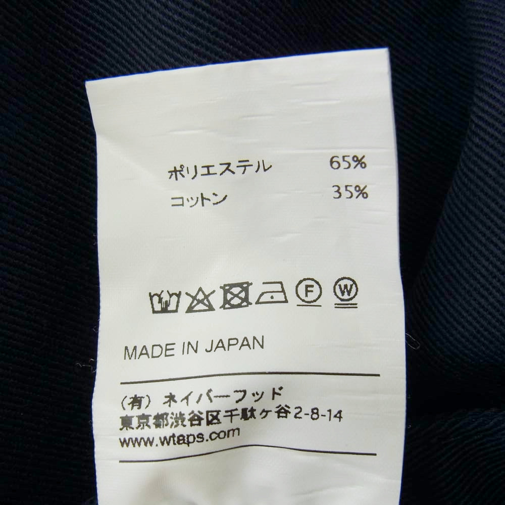 WTAPS ダブルタップス 19SS 191GWDT-PTM03 191GWDT-PTM03 KHAKI SHORTS ショート パンツ ネイビー系 L 03【中古】