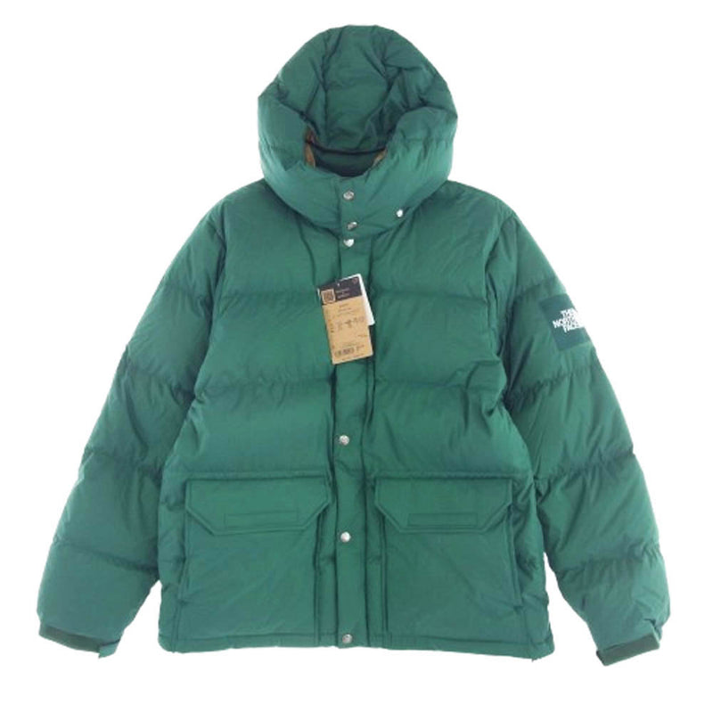 THE NORTH FACE ノースフェイス ND92230 CAMP SIERRA SHORT キャンプ シエラ ショート ダウン ジャケット グリーン系 L【新古品】【未使用】【中古】