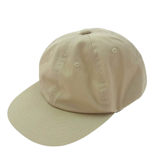 HELLY HANSEN ヘリーハンセン HCZ92209 ロゴ刺繍 6パネル キャップ 帽子 ベージュ系【中古】