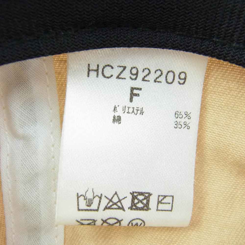 HELLY HANSEN ヘリーハンセン HCZ92209 ロゴ刺繍 6パネル キャップ 帽子 ベージュ系【中古】