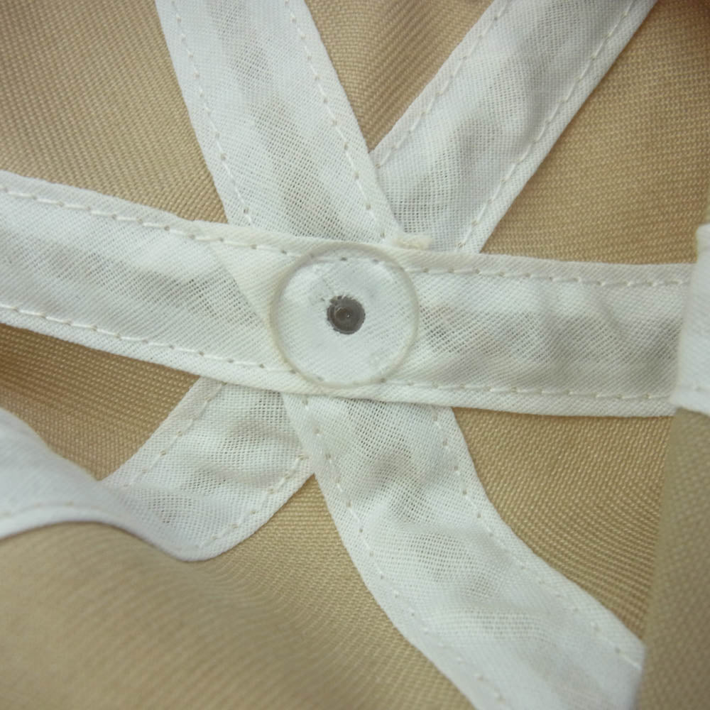 HELLY HANSEN ヘリーハンセン HCZ92209 ロゴ刺繍 6パネル キャップ 帽子 ベージュ系【中古】