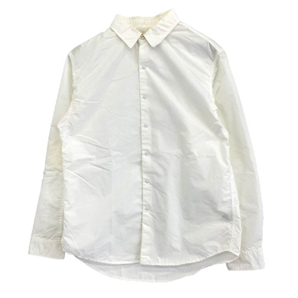 THE NORTH FACE ノースフェイス NT3004N PURPLE LABEL パープルレーベル TYPEWRITER L/S SHIRT タイプライター スナップボタン 長袖 シャツ ホワイト系 L【中古】