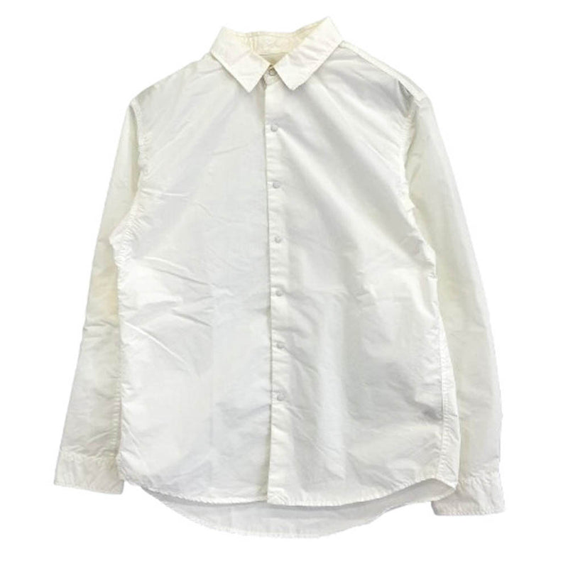 THE NORTH FACE ノースフェイス NT3004N PURPLE LABEL パープルレーベル TYPEWRITER L/S SHIRT タイプライター スナップボタン 長袖 シャツ ホワイト系 L【中古】