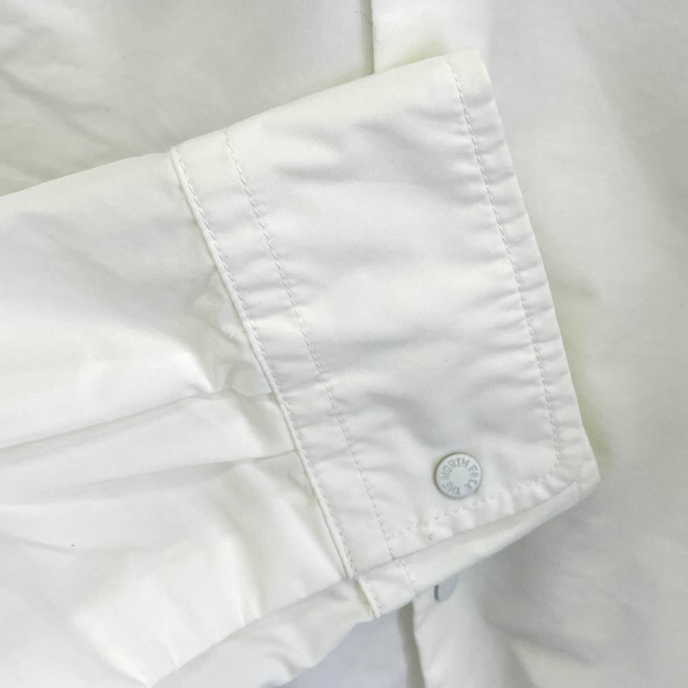 THE NORTH FACE ノースフェイス NT3004N PURPLE LABEL パープルレーベル TYPEWRITER L/S SHIRT タイプライター スナップボタン 長袖 シャツ ホワイト系 L【中古】