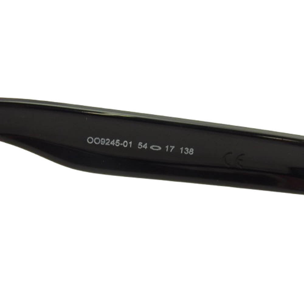 OAKLEY オークリー OO9245-01 FROGSKINS フロッグスキン ロゴ サングラス アイウェア ブラック系 54 17 138【中古】