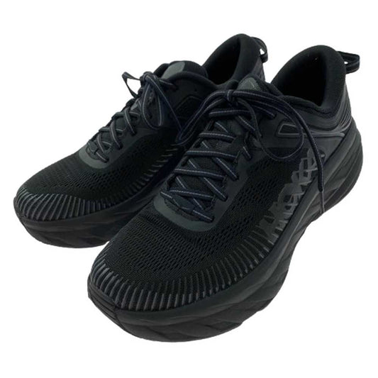 HOKA ONE ONE ホカ オネオネ 1110518 M BONDAI 7 ボンダイ スニーカー ブラック系 27cm【美品】【中古】
