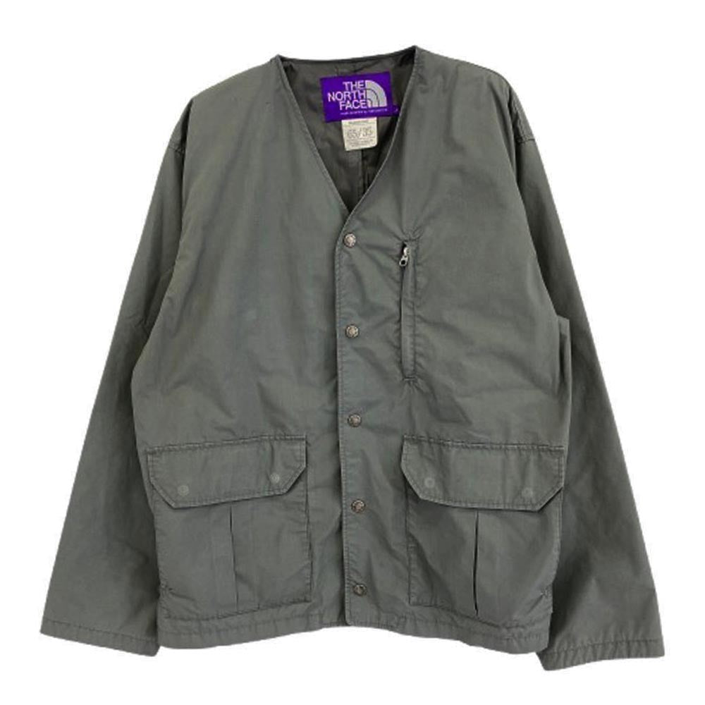 THE NORTH FACE ノースフェイス NP2102N PURPLELABEL パープルレーベル Midweight 65／35 Hopper Field Cardigan フィールド ジャケット グレー系 L【中古】