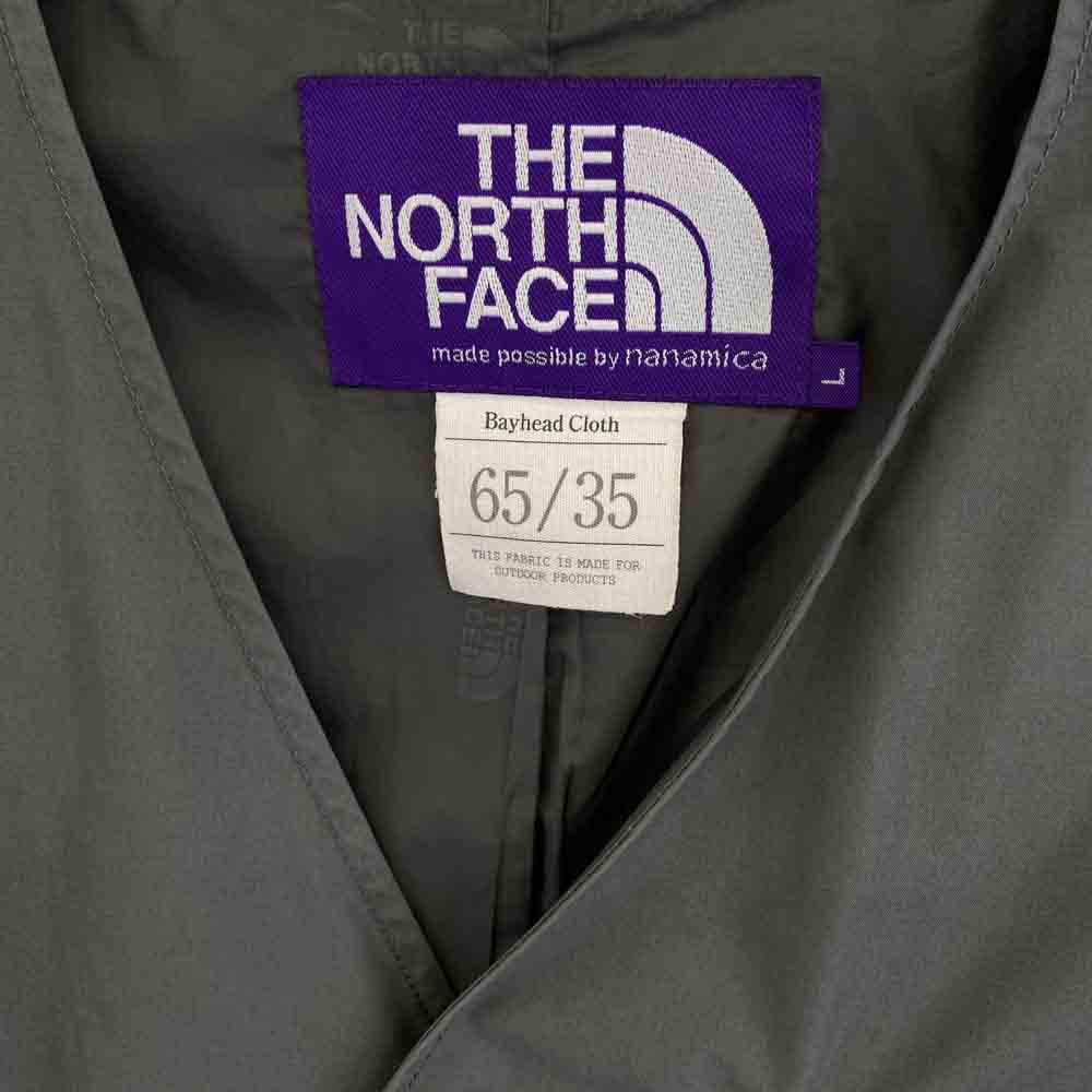 THE NORTH FACE ノースフェイス NP2102N PURPLELABEL パープルレーベル Midweight 65／35 Hopper Field Cardigan フィールド ジャケット グレー系 L【中古】