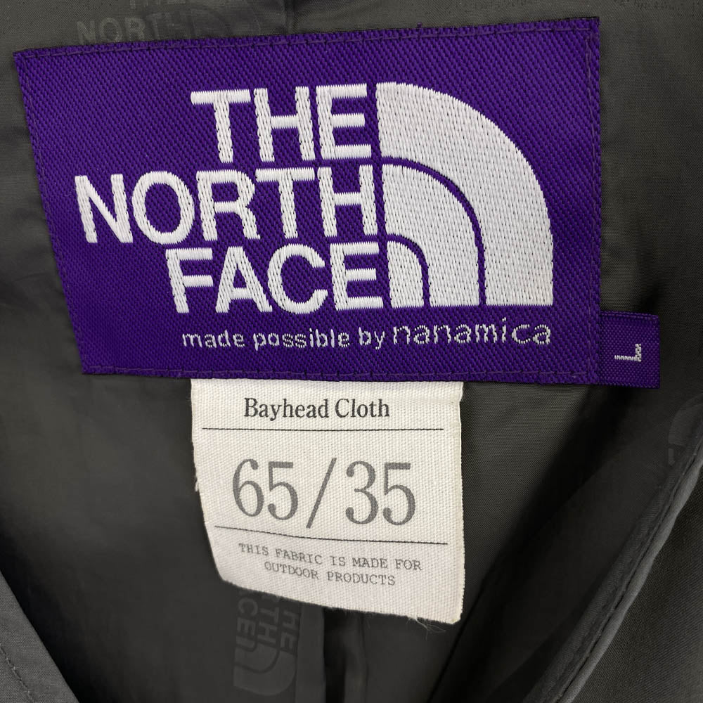 THE NORTH FACE ノースフェイス NP2102N PURPLELABEL パープルレーベル Midweight 65／35 Hopper Field Cardigan フィールド ジャケット グレー系 L【中古】