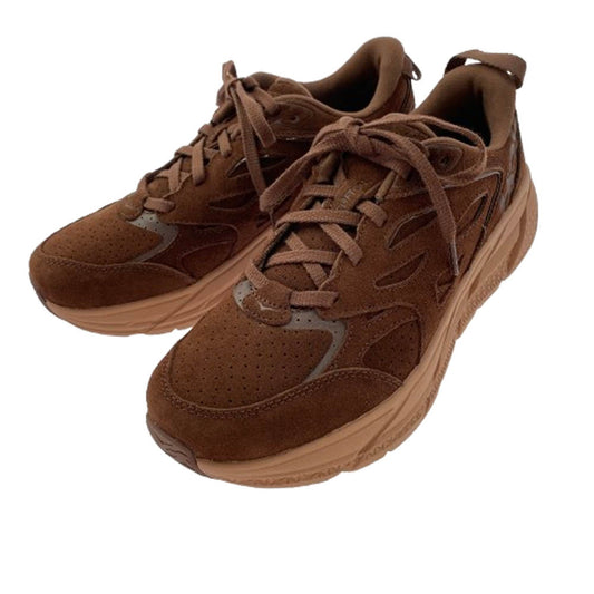 HOKA ONE ONE ホカ オネオネ 1122571 U CLIFTON L SUEDE クリフトン スエード スニーカー ブラウン系 27cm【極上美品】【中古】