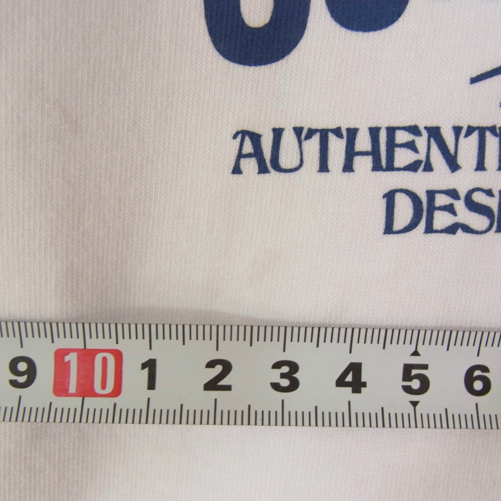 SUN SURF サンサーフ SS79375 MUSASHIYA S/S T-SHIRT むさしや プリント 半袖 Tシャツ ホワイト系 L【中古】