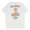 Buzz Rickson's バズリクソンズ BR79437 S/S T-SHIRT GIL ELVGREN MISS DALLAS ミリタリー プリント 半袖 Tシャツ ホワイト系 M【新古品】【未使用】【中古】
