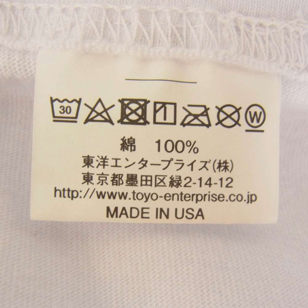 Buzz Rickson's バズリクソンズ BR79437 S/S T-SHIRT GIL ELVGREN MISS DALLAS ミリタリー プリント 半袖 Tシャツ ホワイト系 M【新古品】【未使用】【中古】