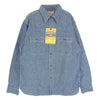 Buzz Rickson's バズリクソンズ BR25995 BLUE CHAMBRAY WORK SHIRT BLUE CHAMBRAY WORK SHIRT シャンブレー シャツ 長袖 ワークシャツ ブルー系 M【新古品】【未使用】【中古】