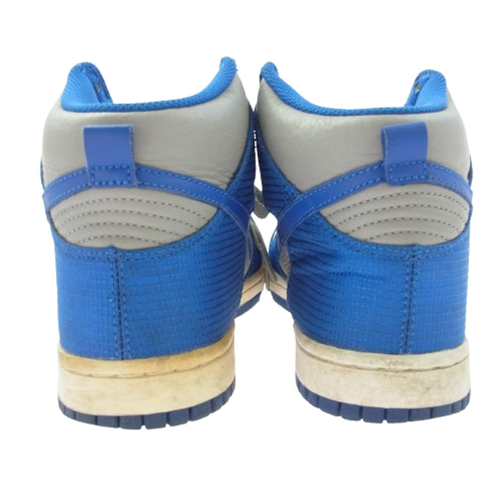 NIKE ナイキ 317982-006 海外並行品 Dunk High Team Royal Blue ダンク ハイ ロイヤル ブルー スニーカー ブルー系 グレー系 24.5cm【中古】