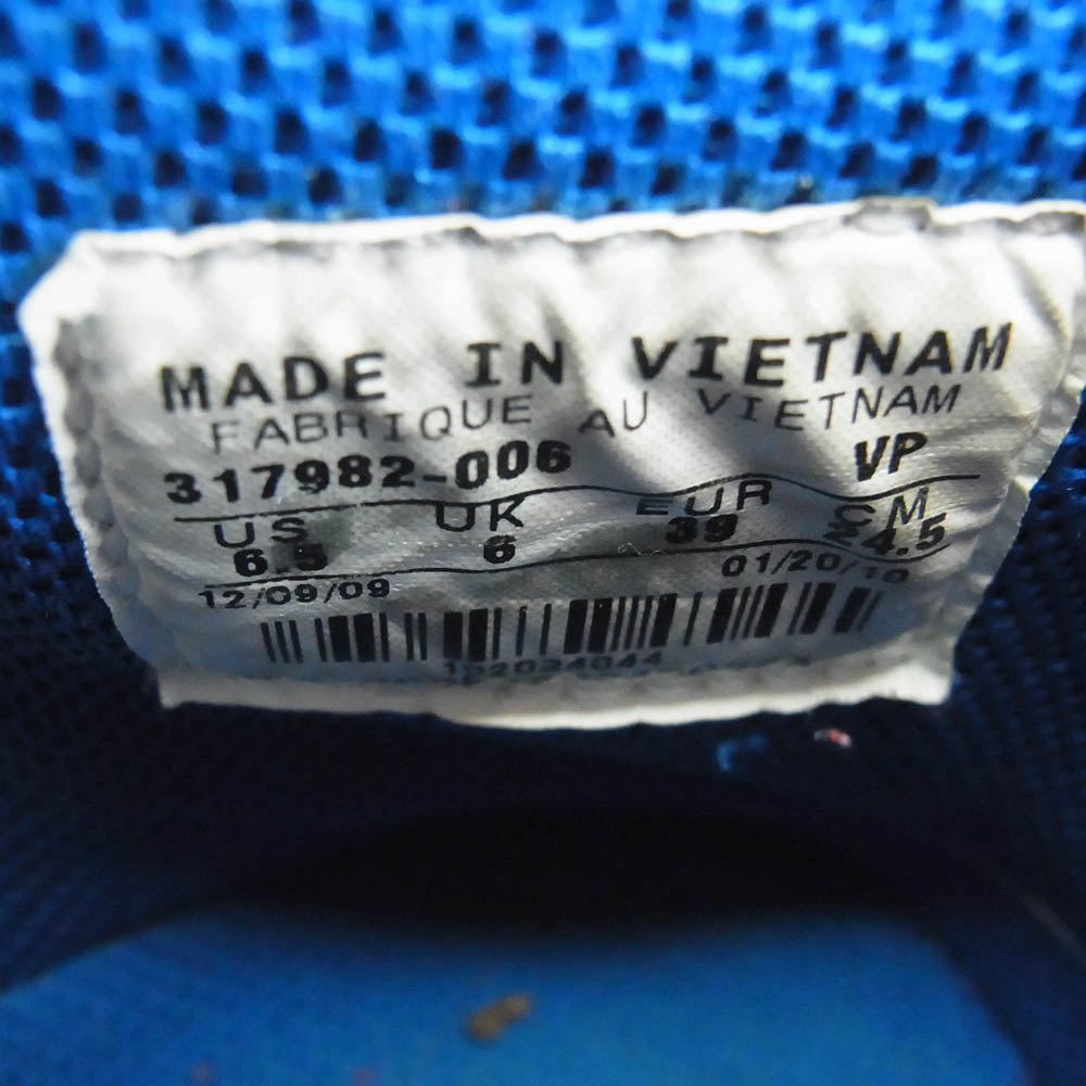 NIKE ナイキ 317982-006 海外並行品 Dunk High Team Royal Blue ダンク ハイ ロイヤル ブルー スニーカー ブルー系 グレー系 24.5cm【中古】