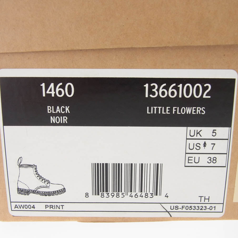 Dr.Martens ドクターマーチン 1460 LITTLE FLOURS 8EYE リトルフラワー 8ホール ブーツ マルチカラー系 UK5【中古】