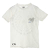 CHROME HEARTS クロムハーツ（原本無） CH T-SHRT 4 バック CHプラス プリント 半袖 Tシャツ ホワイト系 S【中古】
