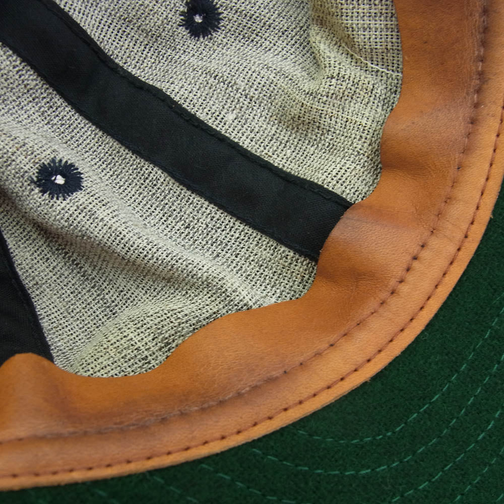 SASAFRAS ササフラス SFロゴ COOPERSTOWN BALL CAP クーパーズタウン ボール ベースボール キャップ 帽子 ネイビー系【中古】