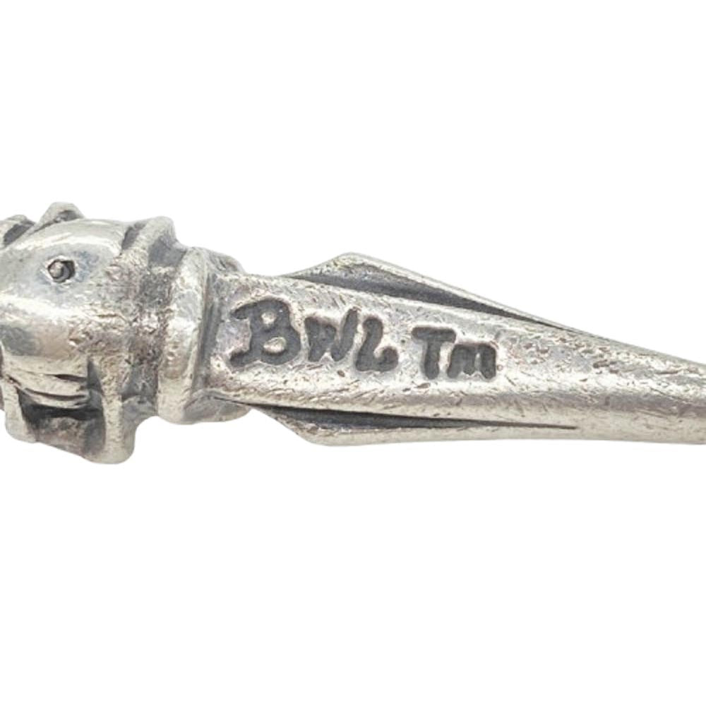 BILL WALL LEATHER ビルウォールレザー アルティメット スカル ダガー ペンダントトップ シルバー系【中古】