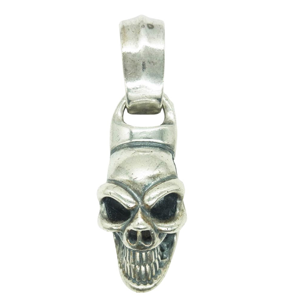 BILL WALL LEATHER ビルウォールレザー グッドラック スカル ペンダントトップ シルバー系【中古】