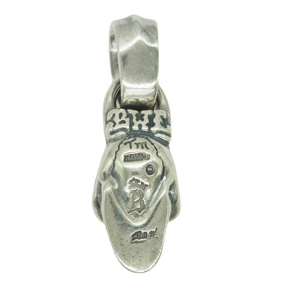 BILL WALL LEATHER ビルウォールレザー グッドラック スカル ペンダントトップ シルバー系【中古】