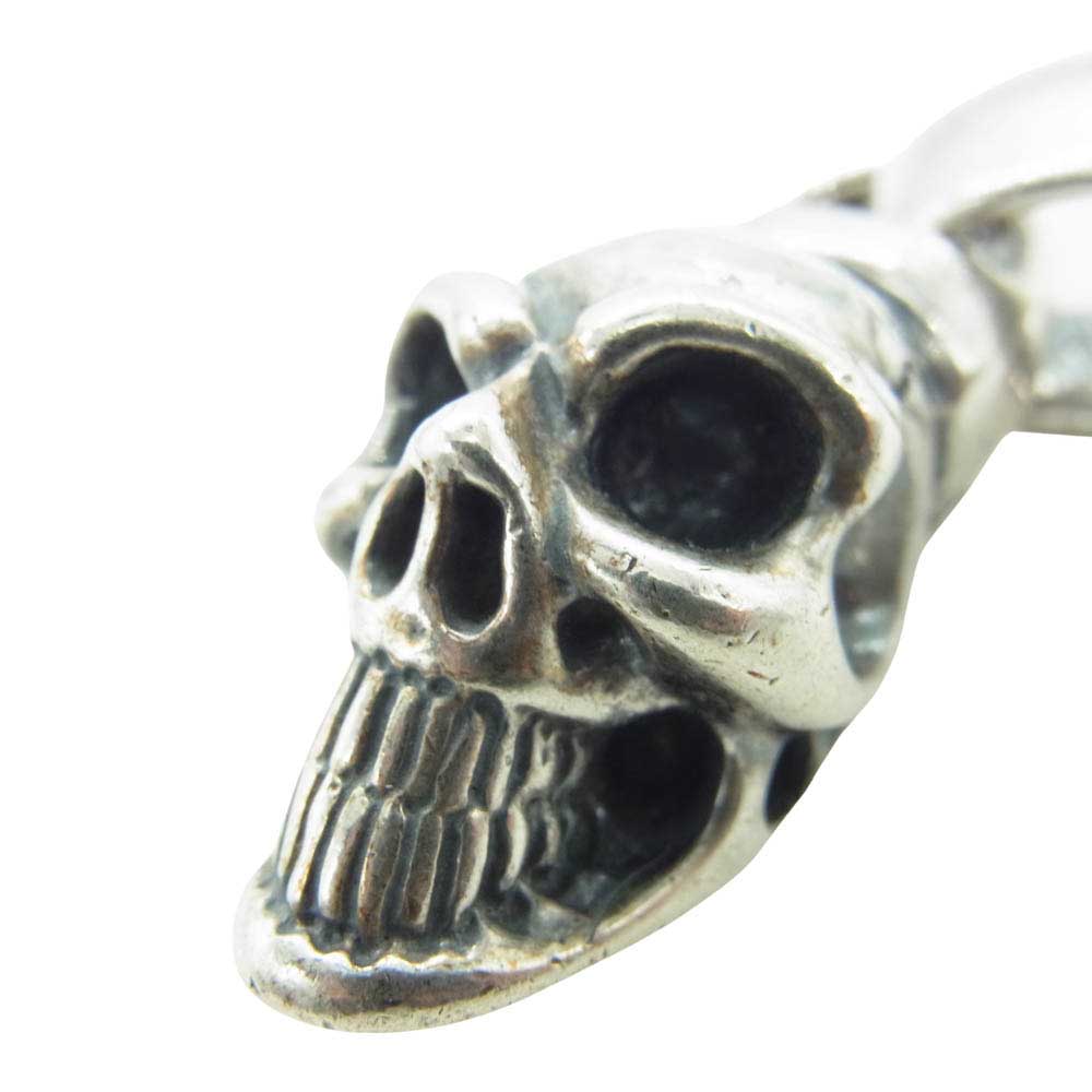 BILL WALL LEATHER ビルウォールレザー グッドラック スカル ペンダントトップ シルバー系【中古】